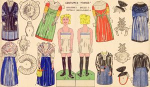 photo of vintage paper doll by Patricia M (taffeta on Flickr)