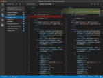 Visual Studio Code git screenshot